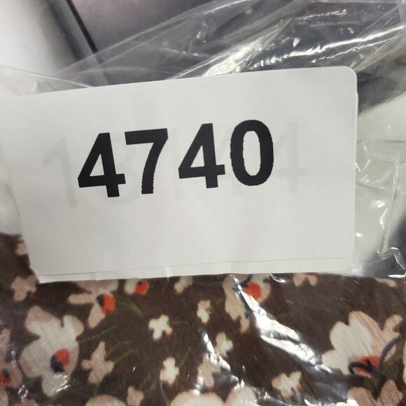 Princess Polly Womens Y2K Dark Floral Forrest Fairy Midi Skirt Size 0 Brown - Picture 11 of 11